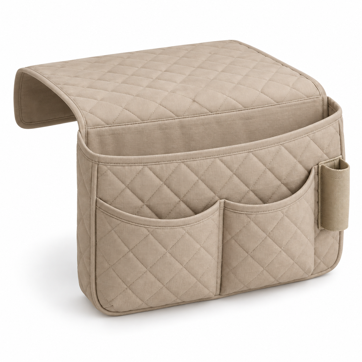 DrapeNest Quilted Bedside Caddy