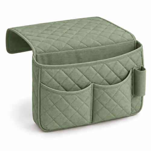 DrapeNest Quilted Bedside Caddy
