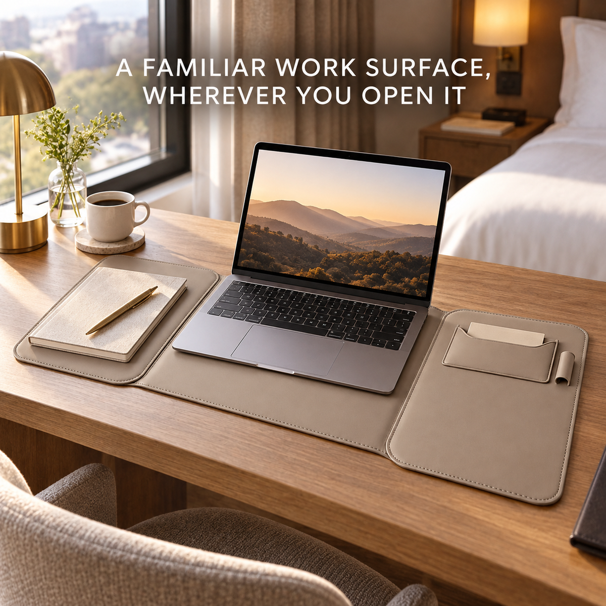 FoldLine Travel Desk Mat