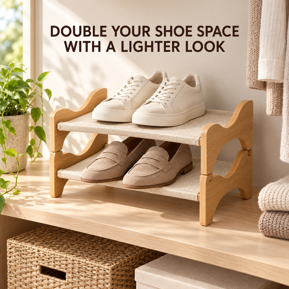 StepWeave Stackable Shoe Riser Set