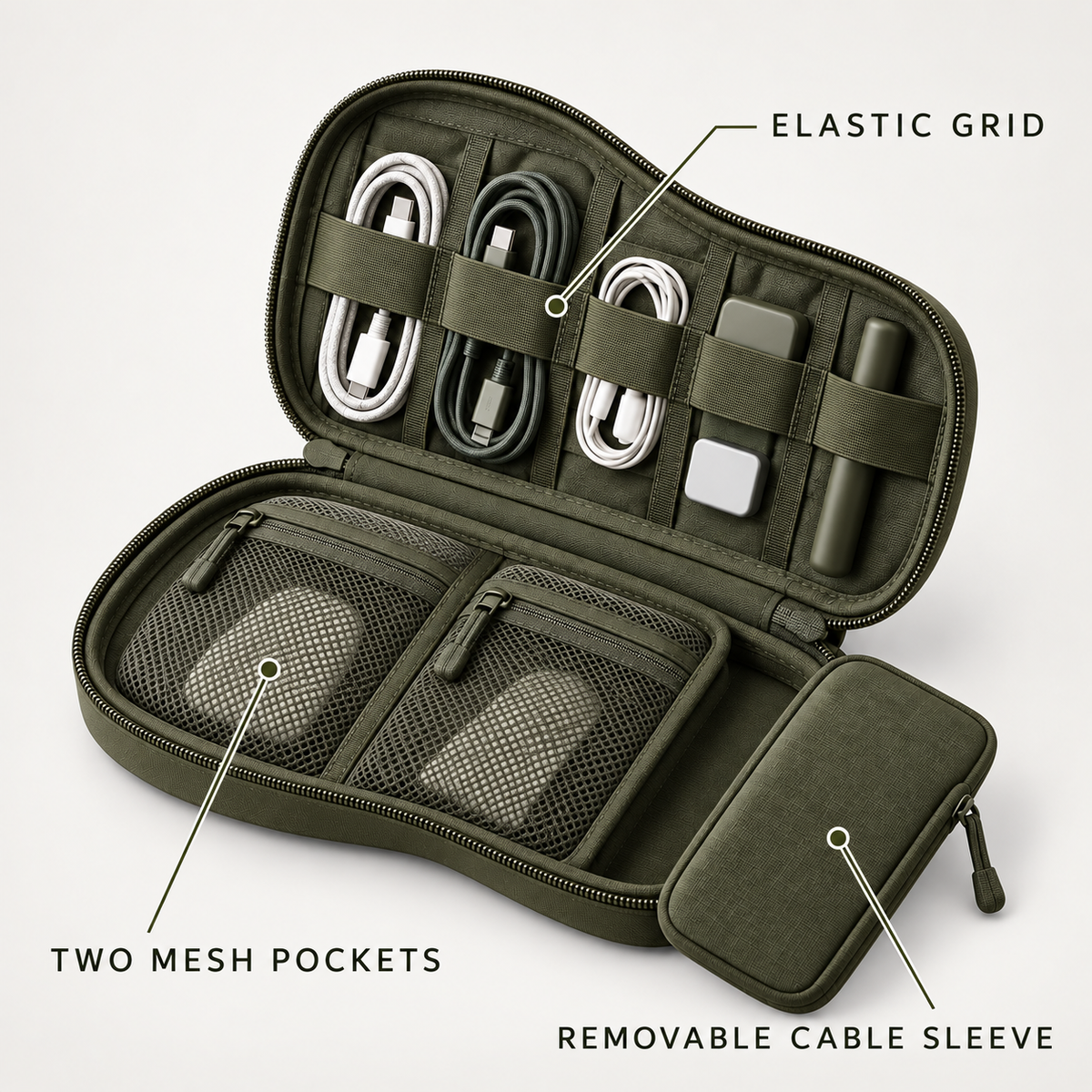 CarryGrid Tech Accessory Pouch