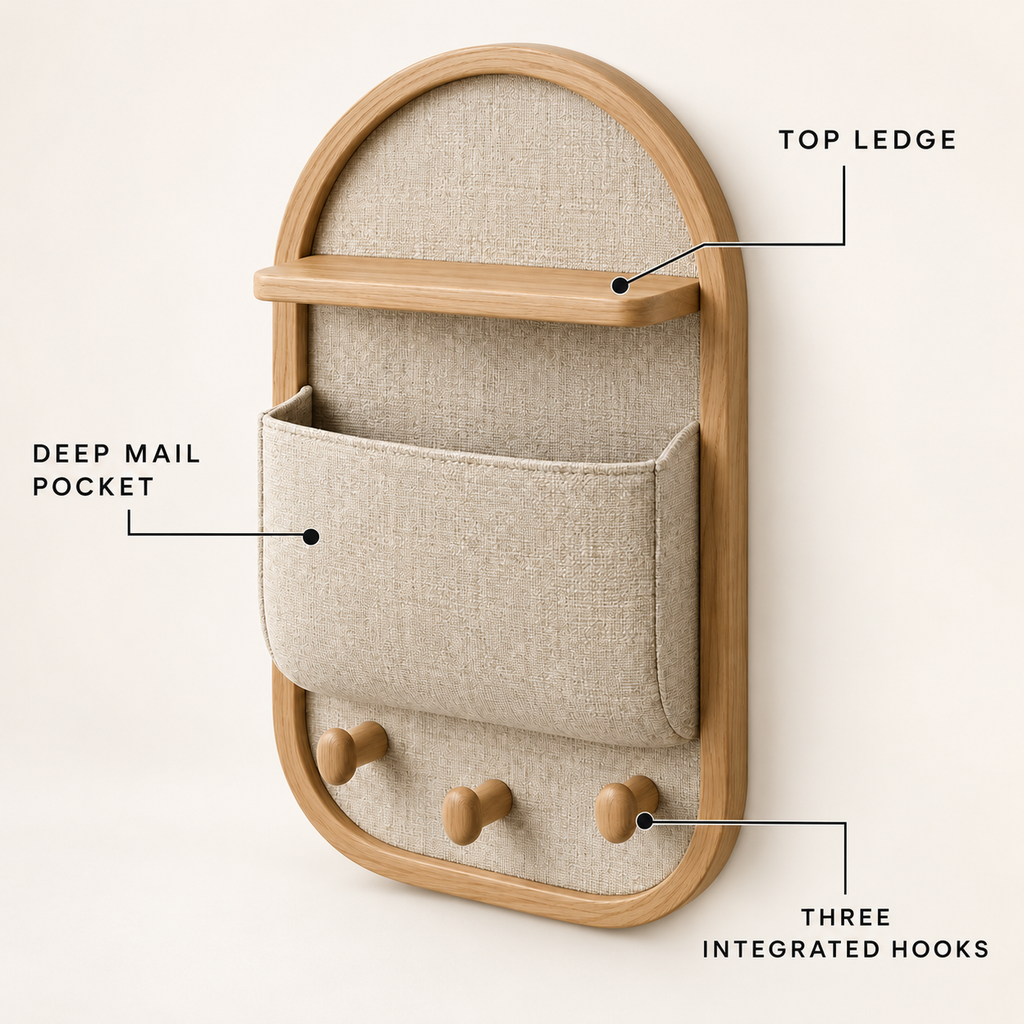 LoopCove Wall Pocket Organizer