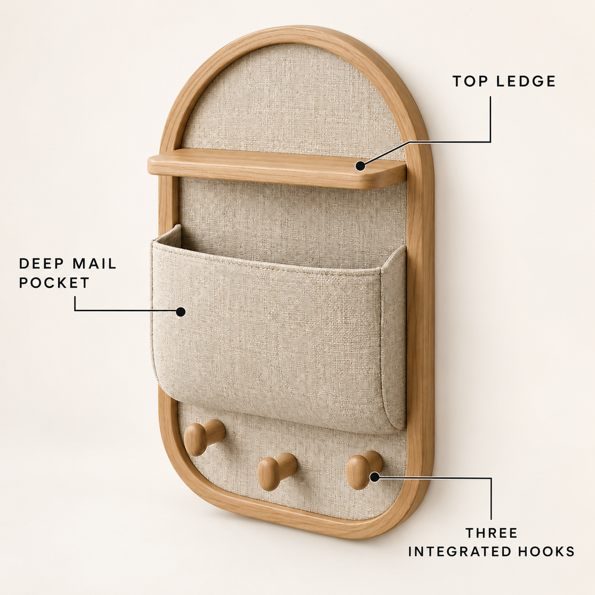 LoopCove Wall Pocket Organizer