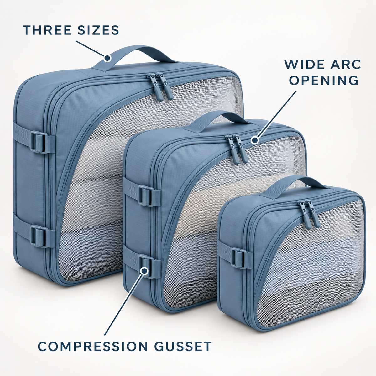 PackArc Compression Cube Set