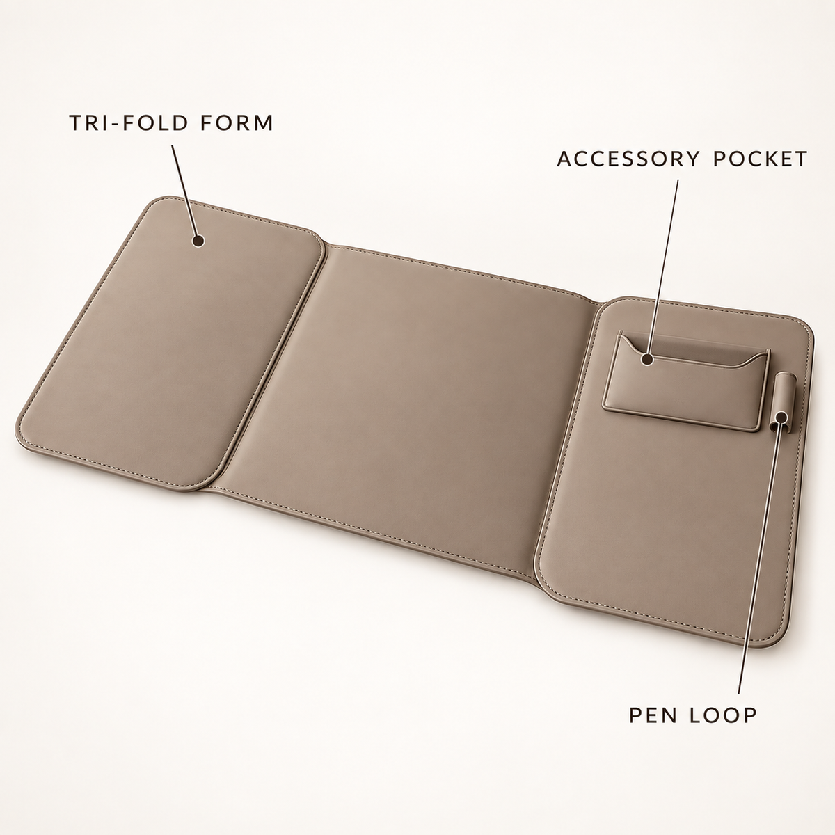 FoldLine Travel Desk Mat