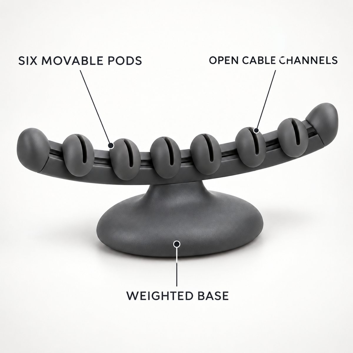 RailCurve Modular Cable Organizer