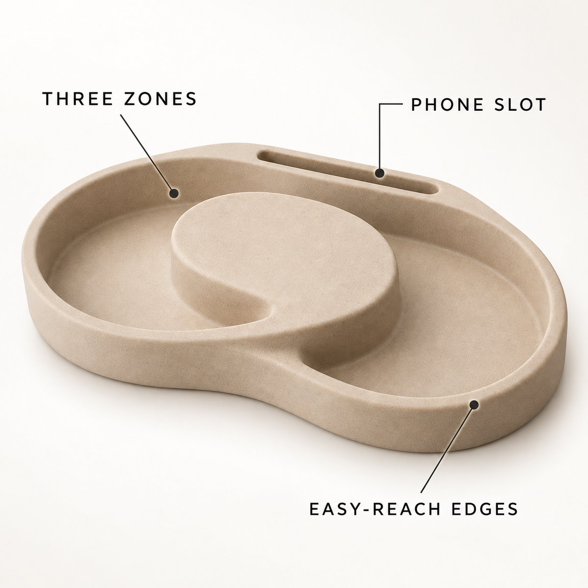 ArcHaven Sculptural Entry Tray