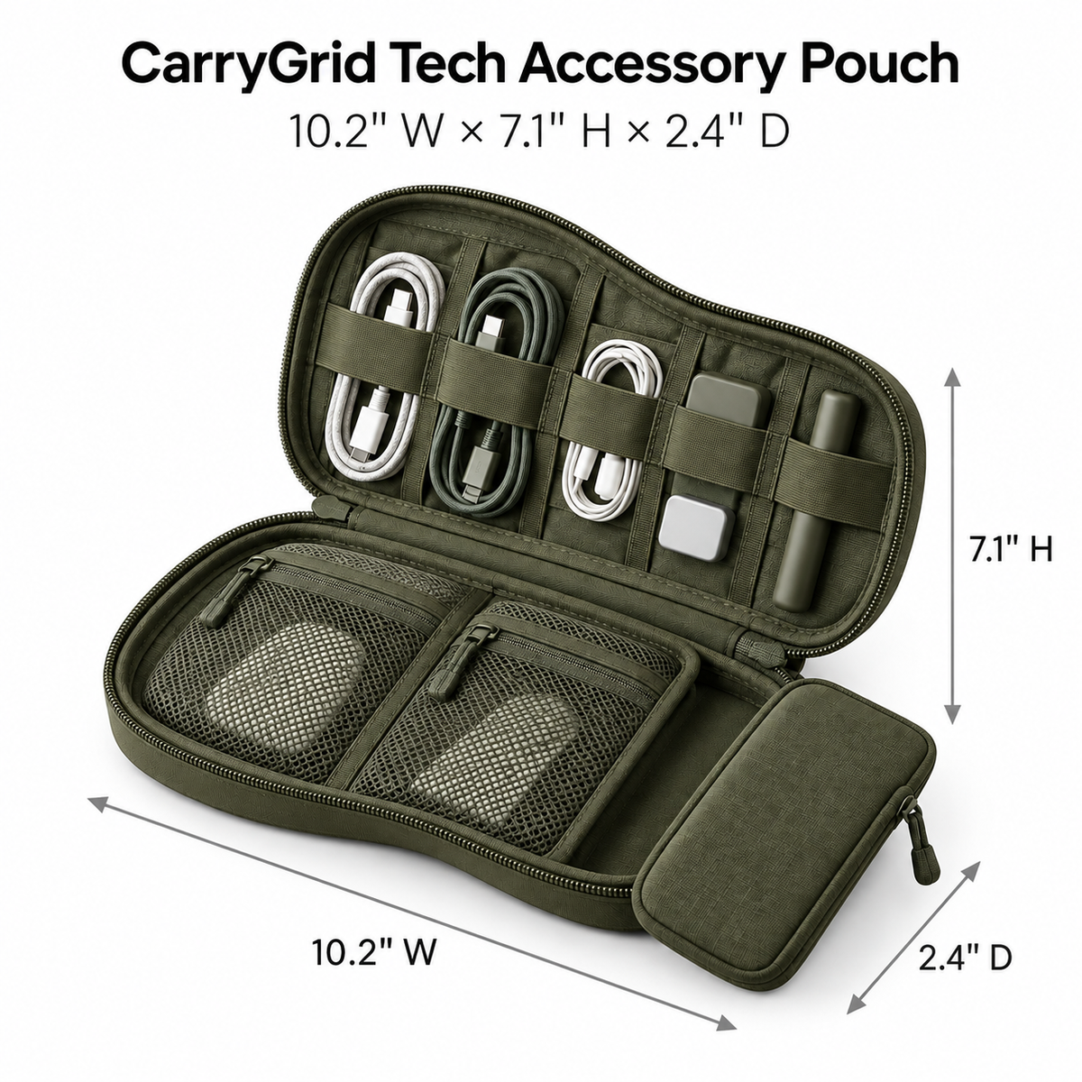 CarryGrid Tech Accessory Pouch