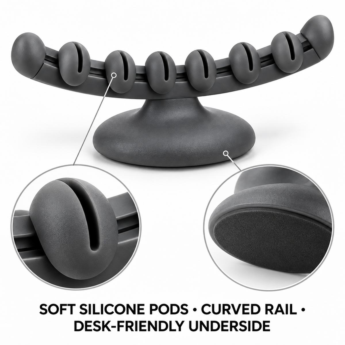 RailCurve Modular Cable Organizer